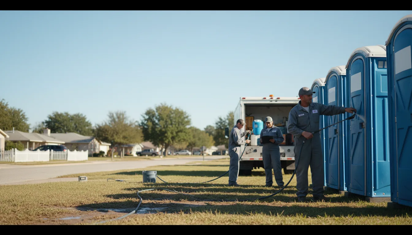 Long-Term Portable Toilet Rental in Bathgate, ND near me